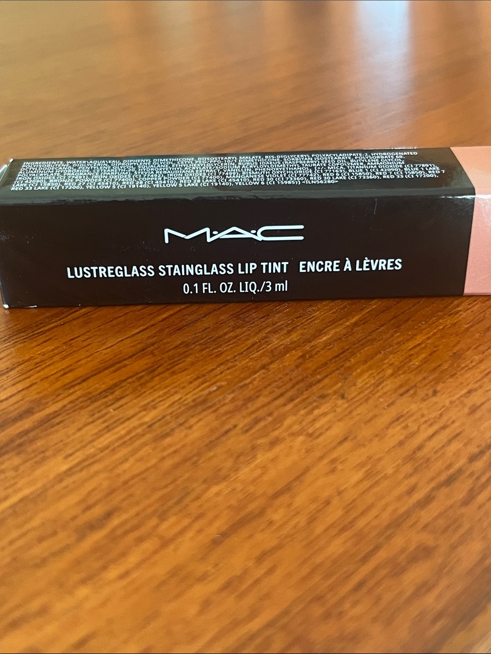 MAC Cosmetics Lustreglass Stainglass Lip Tint - SIZZLED PEACH